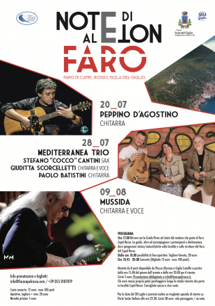 Note di note al faro capel rosso